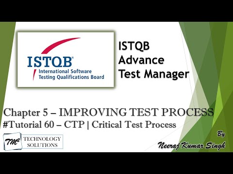 ISTQB Test Manager Introduction