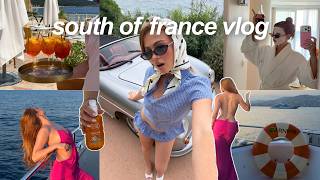 3 days in the south of france with garnier | yacht party, vintage cars & lots of funnnnn ♡