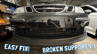 How to Fix Your Sagging Saab 9-3 Bumper!