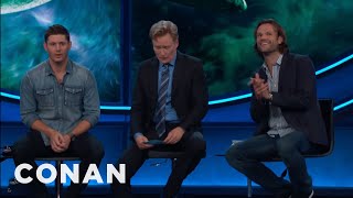 Jensen Ackles Would Take A Bullet For Jared Padalecki | CONAN on TBS video