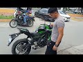 Kawasaki Z650 Modified Exhaust