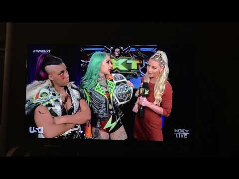 NXT: Shotzi Blackheart and Ember Moon Backstage Interview