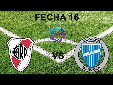 River Plate 2 - Godoy Cruz 2|Fecha 16|Superliga|HD
