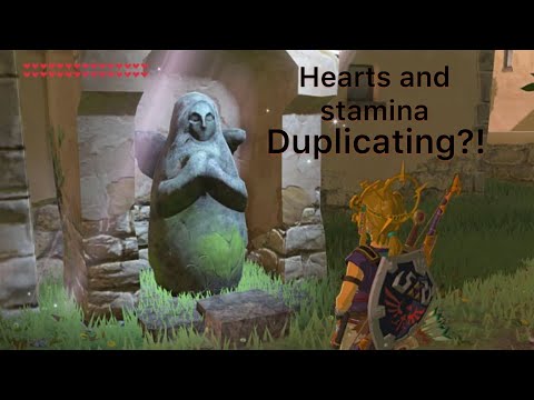 How to duplicate hearts and stamina in BOTW!