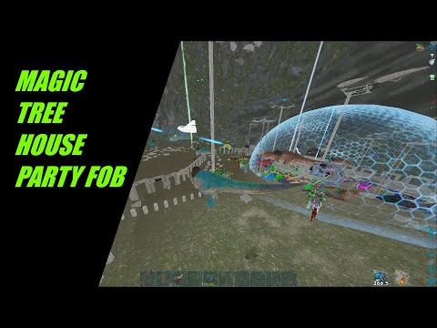 Party Fob on Magic Tree House | ARK Small Tribes PvP