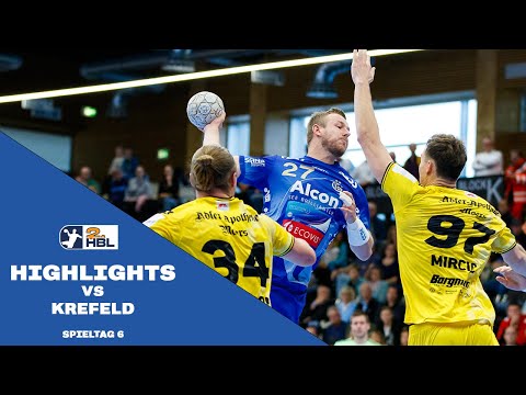 Highlights: TV Großwallstadt - HSG Krefeld Niederrhein || 6.Spieltag || 2.Handball-Bundesliga