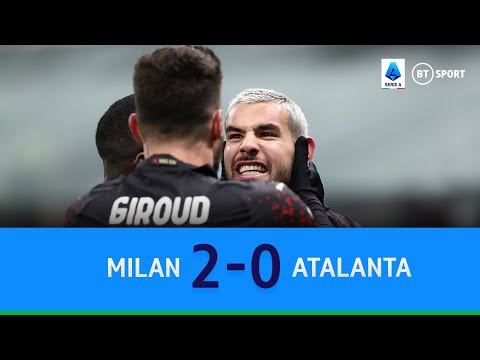 Milan vs Atalanta (2-0) | Theo produces a thunderbolt | Serie A Highlights