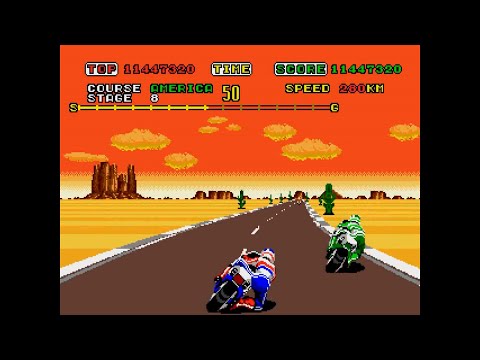 Super Hang-On: Sega Genesis Longplay (US)