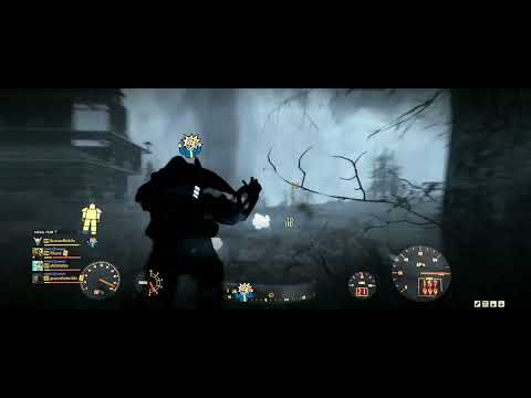 Fallout 76 Wendigo Colossus vs Enclave Heavy Laser Turrets