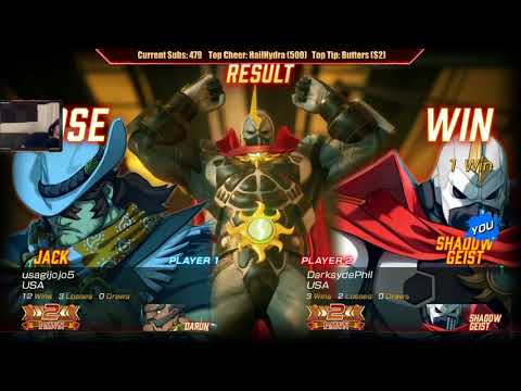 Fighting EX Layer Launch MP pt5 - Jack vs. Shadow G.