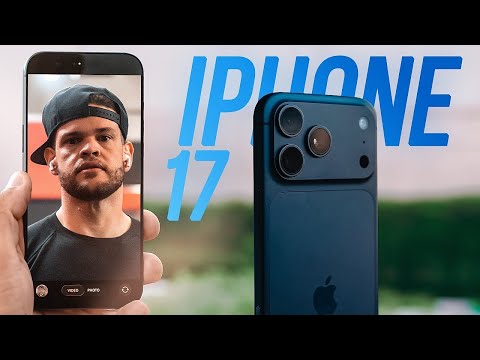 TESTEI O IPHONE 17 PRO MAX 