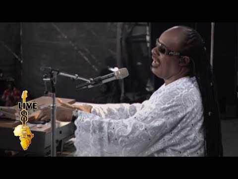 Stevie Wonder / Rob Thomas - Higher Ground (Live 8 2005)
