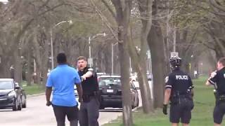 Man Fights Police Officers On Milwaukee's Northside 5/2/2018