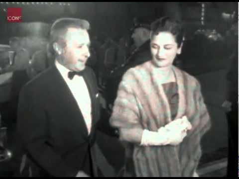 Bing Crosby, Humphrey Bogart and Lauren Bacall at the 1955 Academy Awards