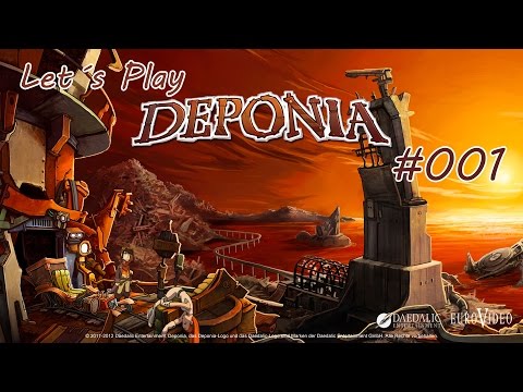Let´s Play Deponia: The complete Journey #001 - Ich bin Rufus holt mich hier raus!