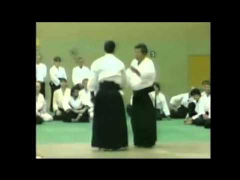 Aikido techniques TAKN; Morihiro Saito sensei, Cambridge 1989 Kubi-nage