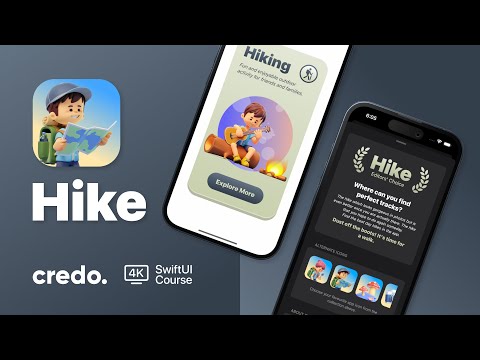 HIKE - iOS App Development with SwiftUI Tutorial ( PREVIEW )