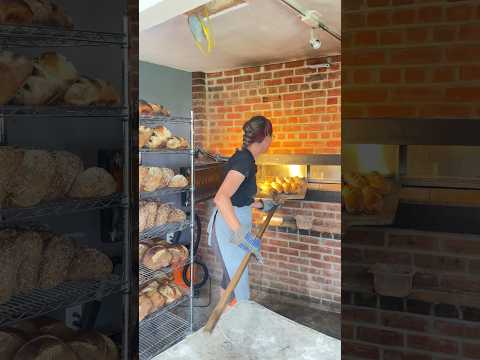 Fresh Bread From A Wood-Fired Oven!