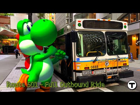 [MBTA] Route 501 - Full Outbound Ride in Front View | Yoshi’s Ride Series | SPECIAL REQUEST [HD]