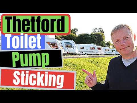 Freeing up Thetford toilet pump