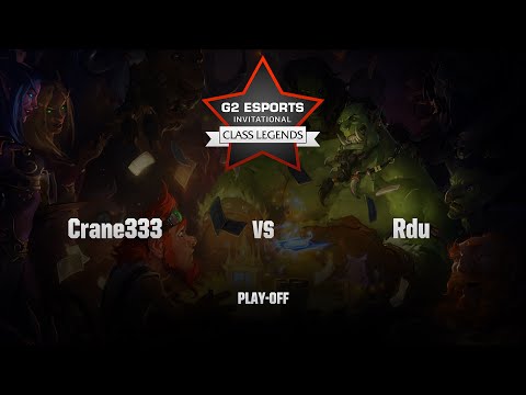 [RU] Crane333 vs Rdu | G2 Invitational Class Legends | Play-Off