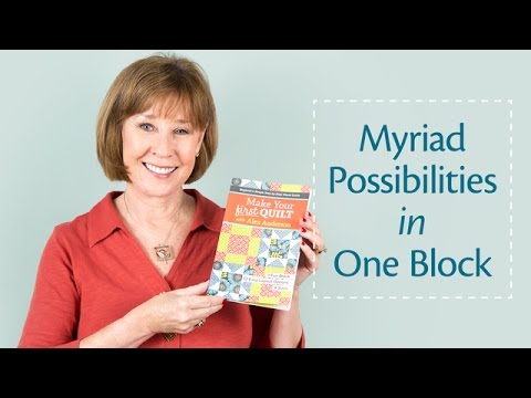 Peek Inside Make Your First Quilt with Alex Anderson