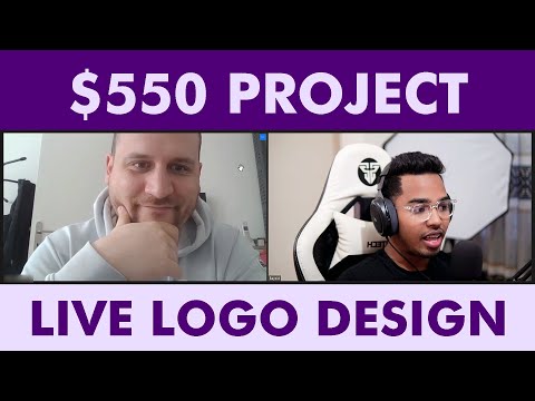 Live Logo Design Project with USA client | Buyer Interview | Buyer Meeting | Logo Design | Bayzid