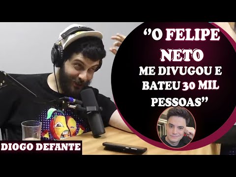 DIOGO DEFANTE FALA COMO VIROU AMIGO DE FELIPE NETO