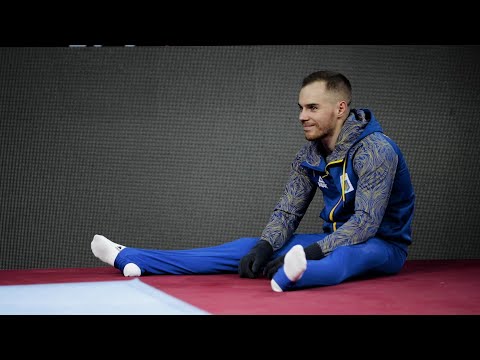 Oleg Verniaiev (UKR) PH 2019 Worlds Stuttgart - Podium Training