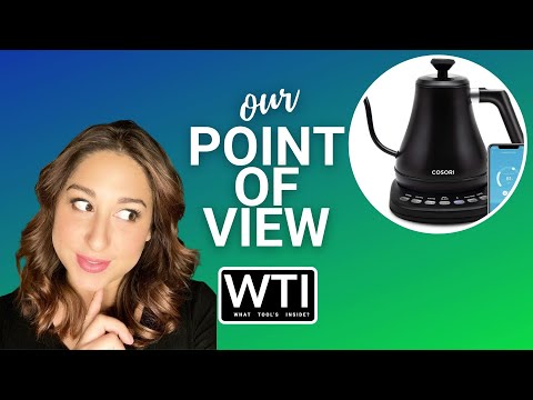 COSORI Electric Gooseneck Kettle - WTI product video review