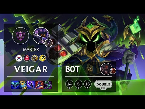 Veigar Bot vs Lucian - KR Master Patch 11.19