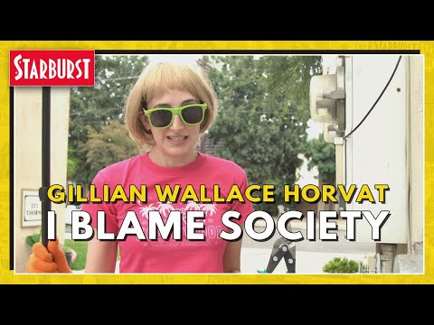 Thumbnail of the video: Filmmaker GILLIAN WALLACE HORVAT on Her Horror Debut I BLAME SOCIETY and More!