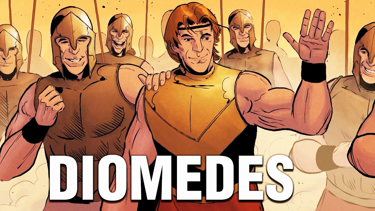 ¡El Héroe que Hirió a los DIOSES! – La Historia de Diomedes