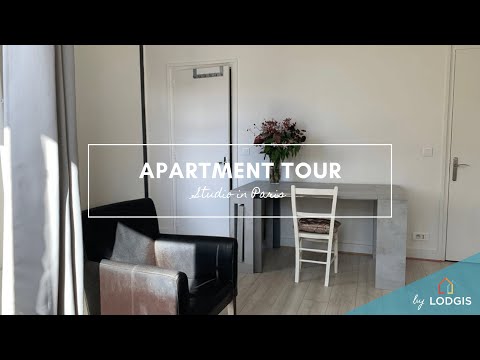 Apartment Tour // Furnished  33m2 in Paris – Ref : 1058957