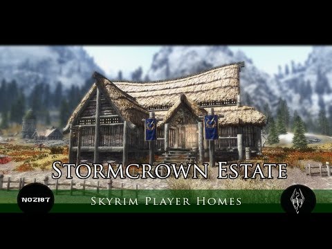 TES V - Skyrim Mods: Stormcrown Estate by XunAmarox
