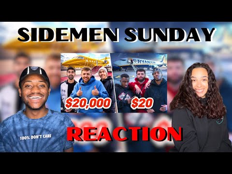 WE REACTED TO SIDEMEN $20,000 VS $20 PLANE TICKET ! | RAE AND JAE REACTS