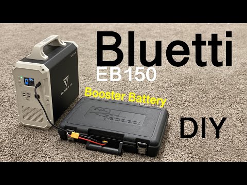 Solar Generator Bluetti150 DIY Booster Battery Pack