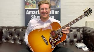 Video thumbnail for Gibson Hummingbird Original Heritage Cherry Sunburst - Rimmers Music | Talk & Tones With James by Rimmers Music