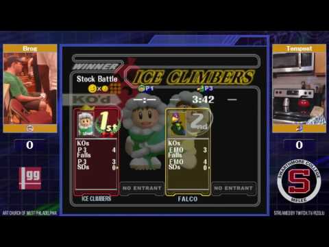 Event Match 1: Brog (Ice Climbers) vs Tempest (Falco) - Winners Round 3