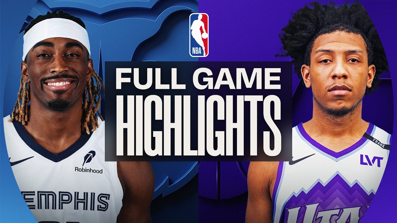 GRIZZLIES at JAZZ | FULL GAME HIGHLIGHTS | April 10, 2026