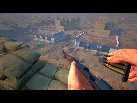 Hell Let Loose Gameplay - Above The Russians In Stalingrad