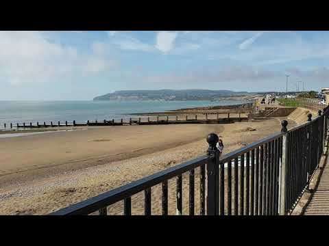 Yaverland Beach the most beautiful beach in Isle of Wight