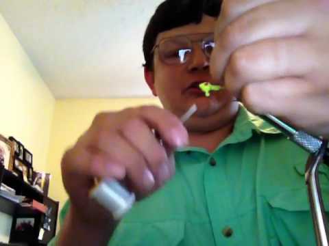 Easy to tie flashabou crappie jig