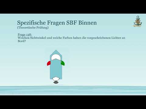 #05 spezifische Fragen 133 - 144 zum Sportbootführerschein (SBF) Binnen