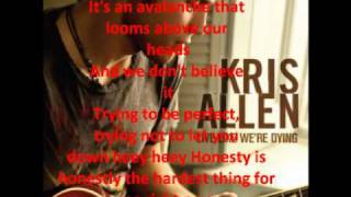 The Truth Lyrics &quot;Kris Allen&quot;