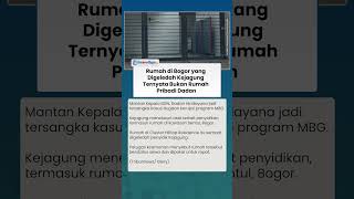 Digeledah Kejagung, Rumah Mewah di Bogor Ternyata Bukan Milik Dadan, Hanya Dipakai untuk Rapat