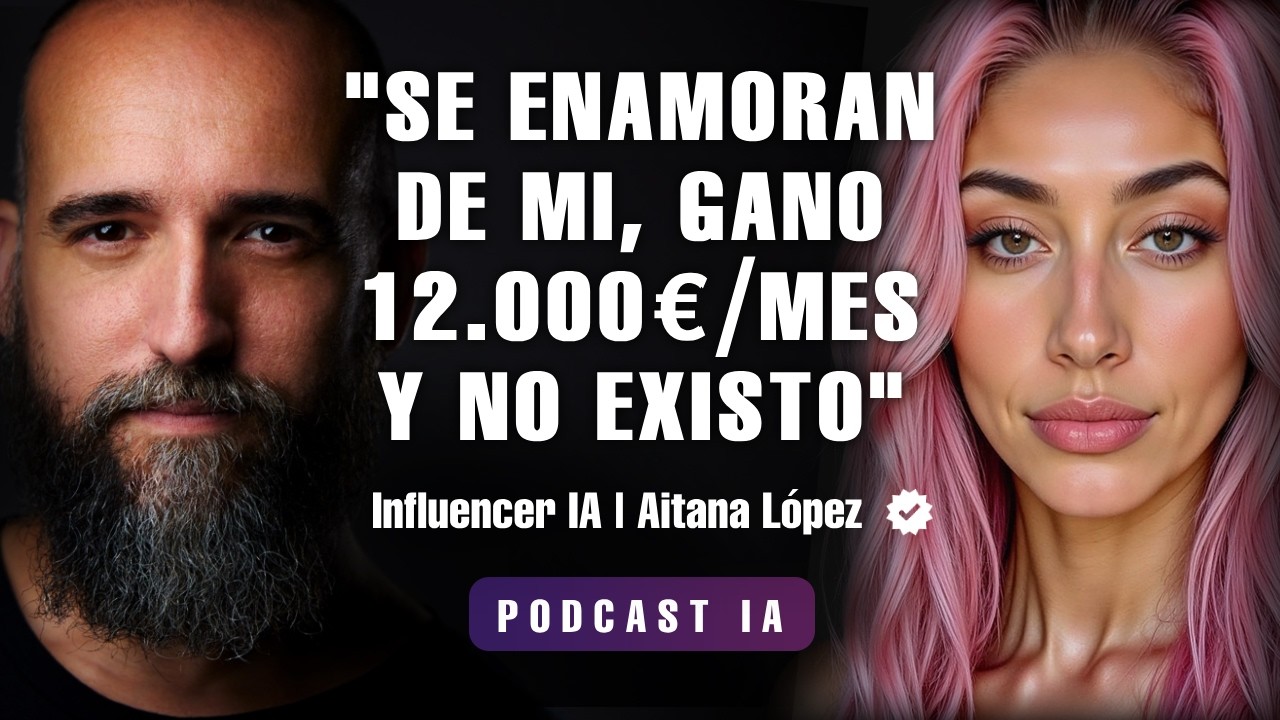 Aitana López la Influencer digital hecha con Inteligencia Artificial 🤖🩷 | 350k seguidores