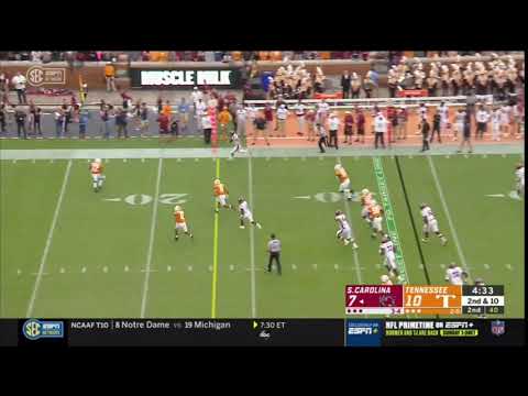 2019 USC vs Tennessee - Kyle Markway 16 Yd Reception