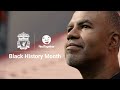 Tony shares his Anfield story with John Barnes | LFC marks Black History Month