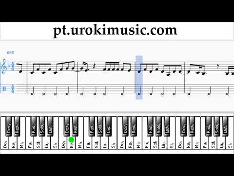 Aulas de Piano (mão direita) Carlos Vives, Sebastian Yatra - Robarte un Beso Curso Aprender Parte#2